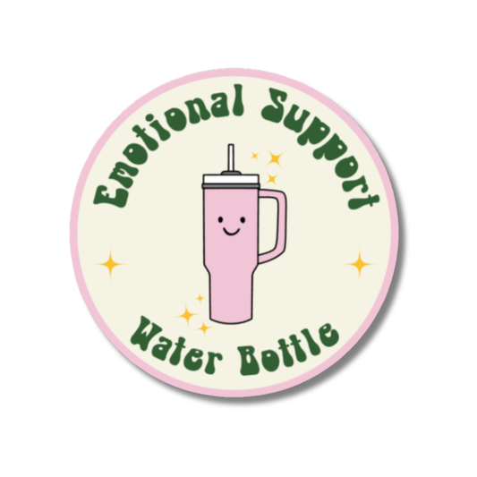 Emotional Support Water Bottle