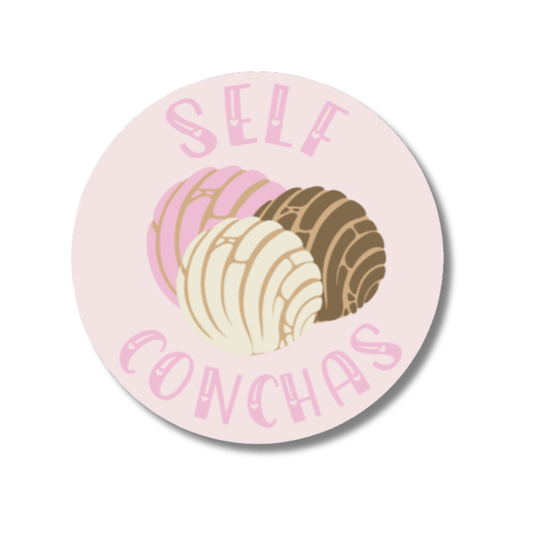 Self Conchas Sticker