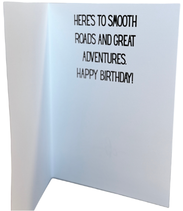Keep on Truckin' Birthday Card 2D